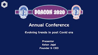 DOACON 2020 - Evolving Trends on Post Covid Era