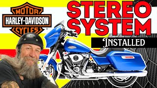 Harley Davidson Motorcycle Stereo Installation