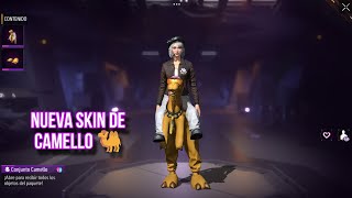 Está es la Nueva skin de camello 🐪 que llegará a free fire LATAM 😃