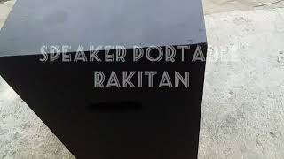 Speaker Portable 15'' Rakitan Dewe Suara Mantab