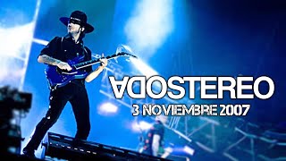 Soda Stereo - Estadio River Plate (03.11.2007) [Audio Consola]