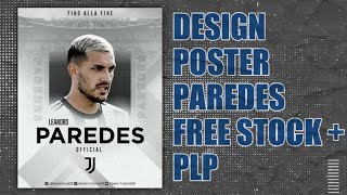 Membuat Desain Poster Sport PAREDES Free Stock + PLP