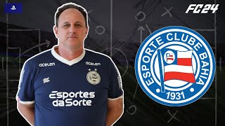 ESQUEMA TÁTICO / BAHÊAA DE ROGÉRIO CENI 2024/FC24 PS4-PS5 -XBOX -PC