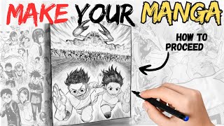 Make your OWN MANGA | Tutorial on How to Draw a Good Manga