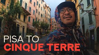 HOW TO TRAVEL FROM PISA TO CINQUE TERRE 🇮🇹 ITALY 06