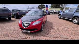 **In stock and ready to go**  2012 (62) Chrysler Ypsilon 1.3 M-Jet Black and Red 5dr