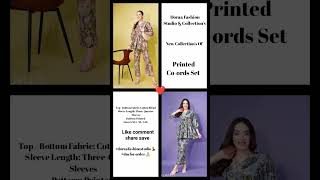 PrintedCo-ordsSet#doraafashionstudio💃 #coorderset#fashion#clothingstore#styles#newarrivals#shopping