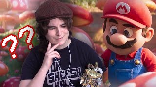 REACTING TO THE MARIO MOVIE TRAILER.............. im scared