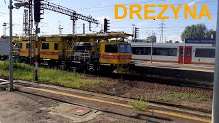 Manewry drezyny sieciowej PKP Energetyka PS-00.M/d21