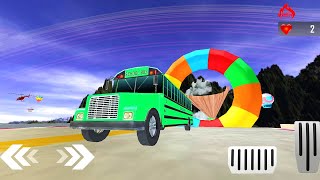 School Bus Stunt Driving: Impossible Bus Game (1) - Android game offline