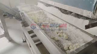 Full automatic deposit marshmallow machine#marshmallow #marshmallowmachine#machinery#foodmachine