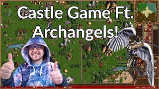 Castle Game Ft. Archangels! || Heroes 3 Castle Gameplay || Jebus Cross || Alex_The_Magician