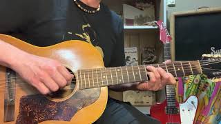 crosseyed heart keith richards acoustic lesson