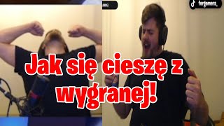 Radość z wygranej w FORTNITE!