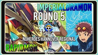 Rapidmon vs Imperialdramon [EX6 Hannover Regional August 2024] Round 5