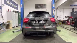 Mercedes A45 AMG - Soundfile Stage 1 | RSN EXHAUST