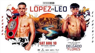 Lopez vs Leo ESPN Preview and Predictions!!! #boxing #luisalbertolopez #angeloleo #ibf #espnboxing