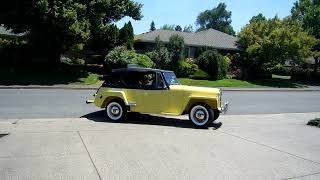 49 Jeepster top up driveby