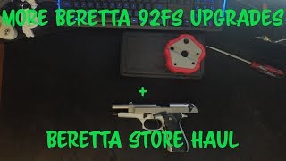 More Beretta 92FS Upgrades!! + Beretta Store Haul