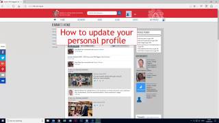 3.  How to: Complete your Personal Profile