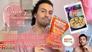 😋 Gluten-free & Vegan Nachos in LESS THAN 3 MINUTES ⏱ Mister Free'd Tortilla Chips 🍟