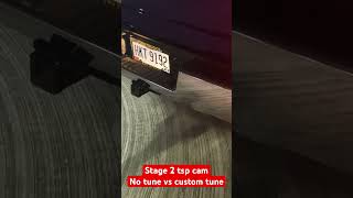 Cammed Silverado no tune vs custom tune