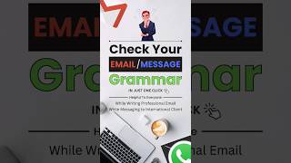 Check Your Grammar in Just One Click ✅ #englishtips #grammar #grammarcheck #professionalemail