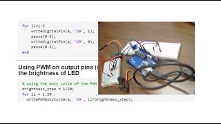 Programming Arduino with MATLAB