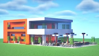 HOW TO MAKE A RESTAURANT IN MINECRAFT - Minecraft Tutorial