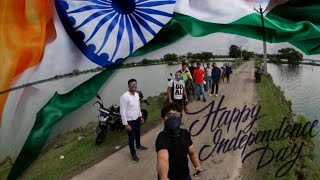 75th Independence Day Ride | Independence Day Bike Ride | 15 Aug Rural Bengal Ride | Motovlog & Tour