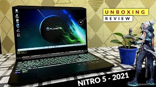 Acer NITRO 5 Unboxing & Review 2021 | GAMING Test ACER NITRO 5 | Compare LEGION 5 vs NITRO 5 Display