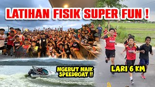 Keseruan Penguatan Fisik Atlet PB Champion Klaten di Rawa Jombor Klaten 🔥