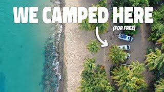 This place has the best free beach camping in the world!