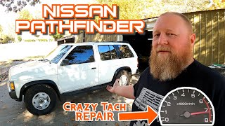 Fixing the tach and fuel gauge in a Nissan Pathfinder WD21 or Nissan Hardbody D21