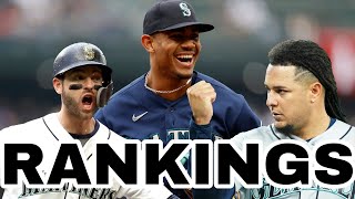 Ranking EVERY Player in the Mariners Organization before the Season Starts!