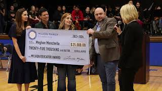 Crestview Middle's Meghan Menchella Earns Prestigious Milken Educator Award