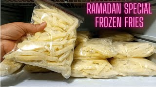 Ramadan Special Frozen French Fries | Make & Freeze | Pre-Ramadan 2023 Recipes | Sheena's Kitchen