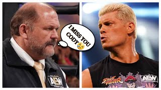 Arn Anderson on Cody Rhodes | wwe raw highlights aew dynamite highlights hangman page jon moxley mjf