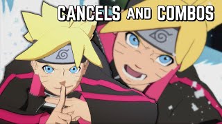 Boruto (Scientific Ninja Tool) Cancels and Combos - Naruto Ultimate Ninja Storm 4