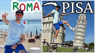 VLOG VIAGEM PELA ITALIA - Dirigindo de Roma até Pisa (o que fazer no caminho?)