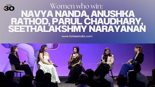 Women who win: Navya Nanda, Anushka Rathod, Parul Chaudhary, Seethalakshmy Narayanan