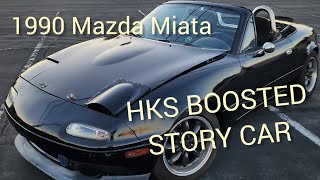 1990 Mazda Miata HKS Turbo Walk-around!