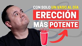 ¡EL SECRETO EN UN VASO! RECETA DE JUGO PARA UNA ERECCIÓN INIGUALABLE | DR. LUIS GUTIERREZ