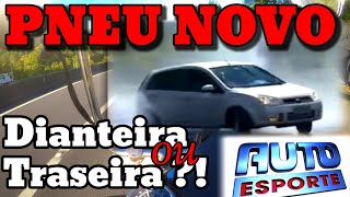 Auto Esporte da Globo Errou feio Nessa ! Pneu novo é na traseira ?🤔