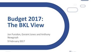 BKL Budget Webinar Panel