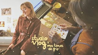 Un studio vlog ft mes tenues de friperie ! 🌙✨ et des nouveautés sur ma boutique !!