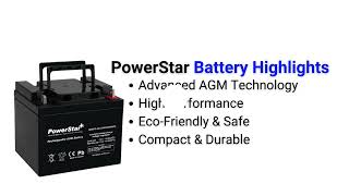 Unlock Endless Power: The PowerStar 12V 45AH Battery | Ultimate Guide & Review