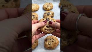 Triple Chocolate Chip Cookies mit gebräunter Butter 🍪