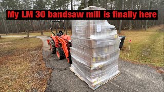 It’s finally here!!! My Norwood LM 30 Sawmill