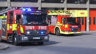 London Fire Brigade - Paddington Pump Ladder & Turntable Ladder Turnout